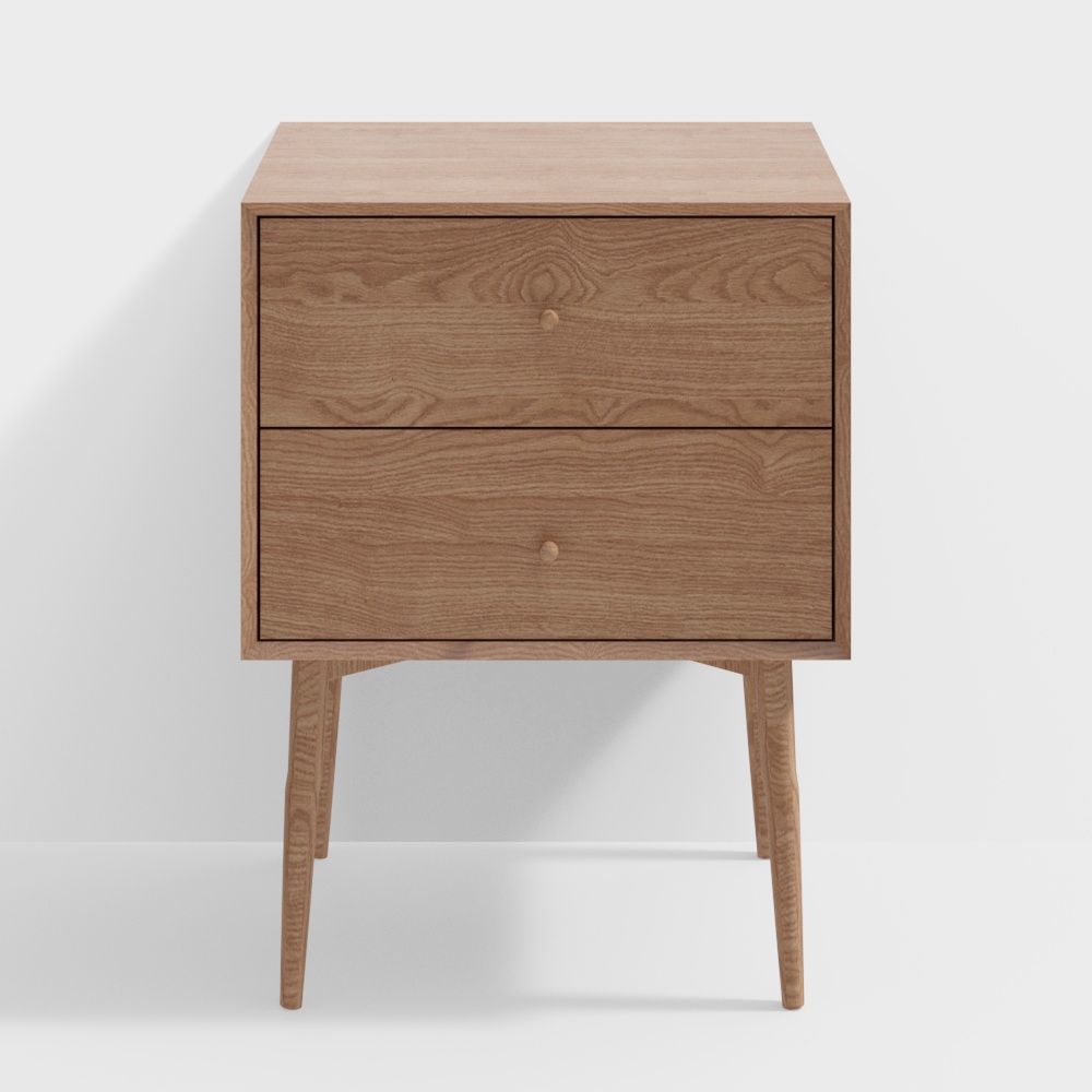 โต๊ะข้างเตียงสไตล์นอร์ดิก