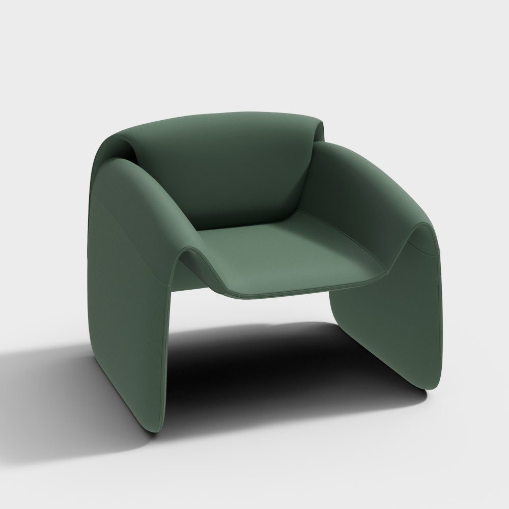 Le Club lounge chair leather