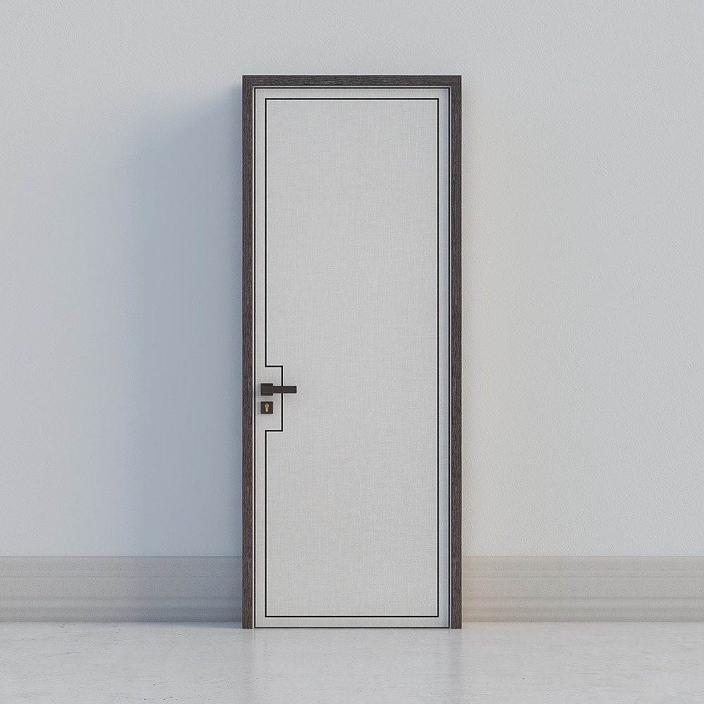 Minimalist Door 3D model