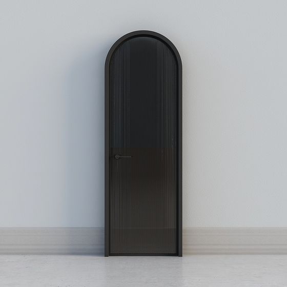 Stylish Arch Door 3D model for Contemporary Spaces