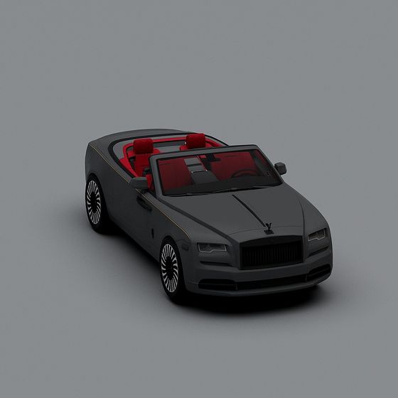 Elegant Rolls-Royce Dawn 3D model