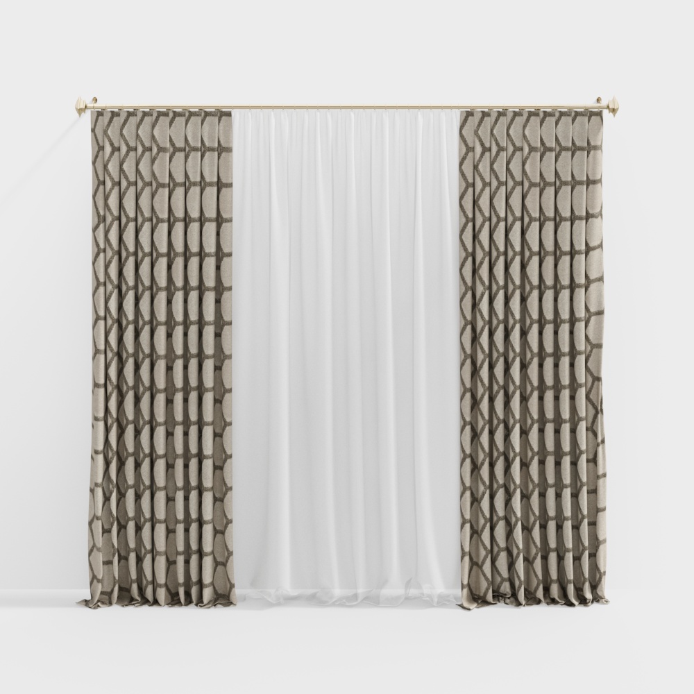 Ensemble espace-rideau