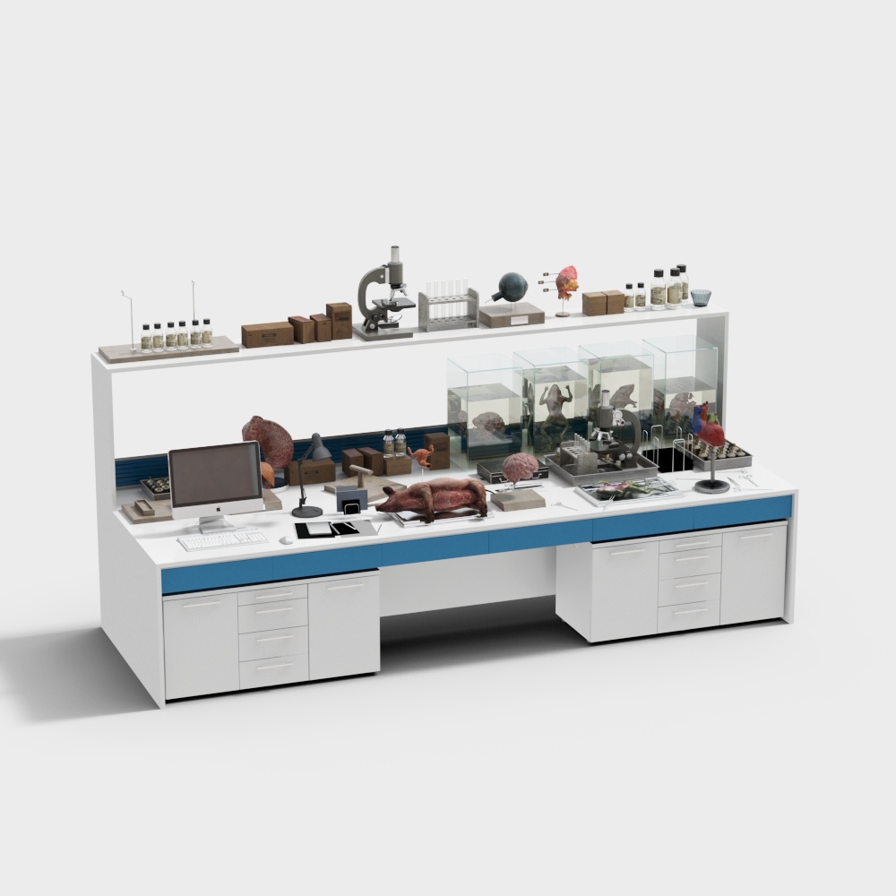 Modern style laboratory table