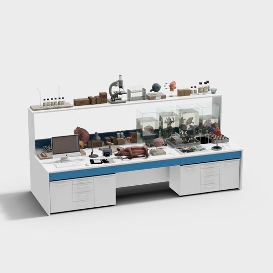 Future Lab 3D Model - Technology and Art Fusion