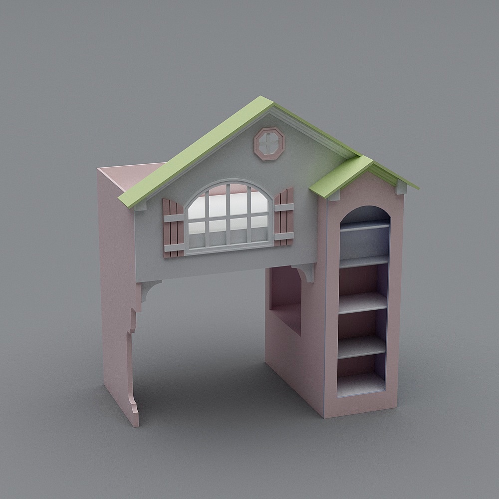 Fairy Tale Cottage 3D Model