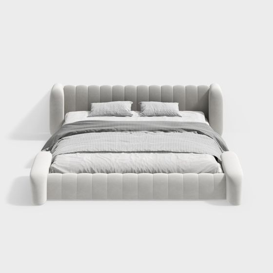 와비사비 스타일 더블침대