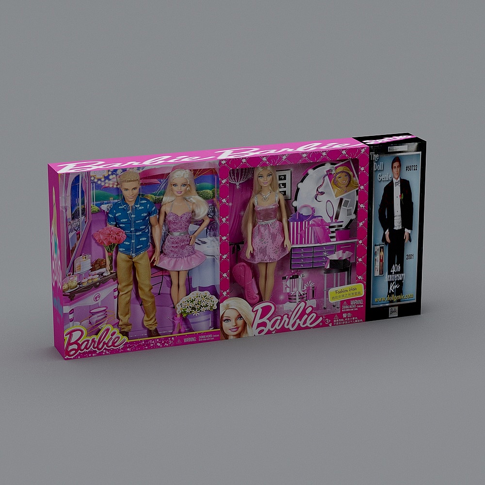 кукла Барби в коробке