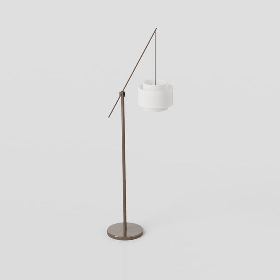 Stylish Modern Floor Lamp 3D Model