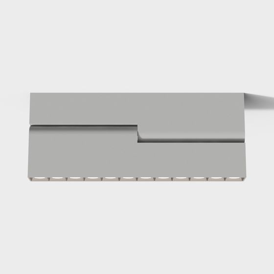 Minimalist Low-Poly Architectural Light 3D model