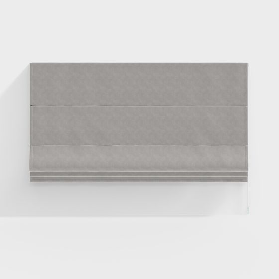 Stylish Roman Shade 3D model for Contemporary Designs
