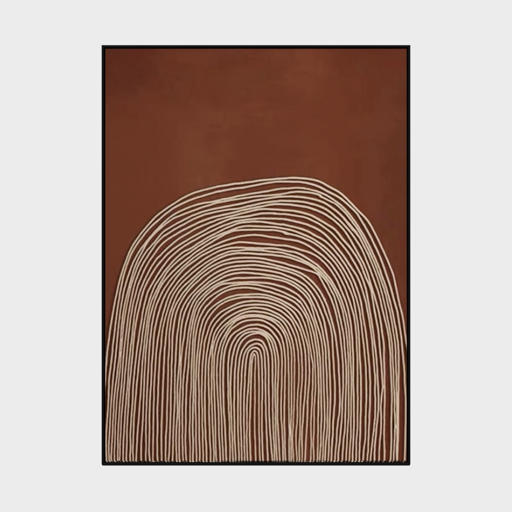 Natural Arc 3D Model – Minimalist Curve Design