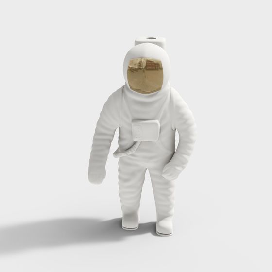Stylish Space Walker 3D Model for Creative Projects