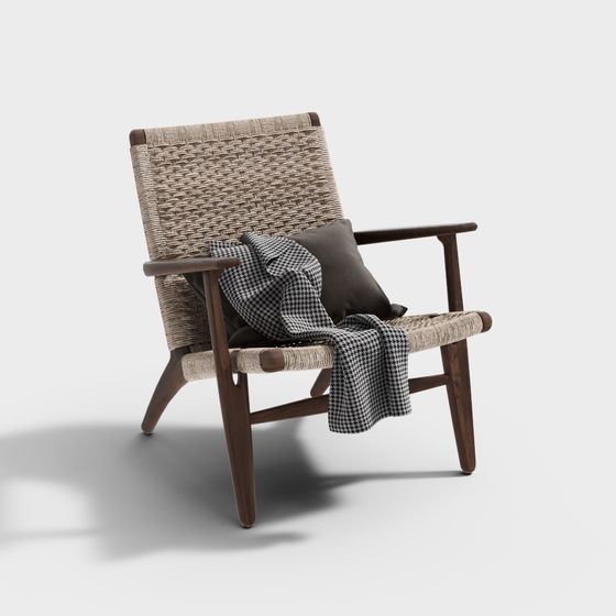 Cozy Lounge Chair 3D model