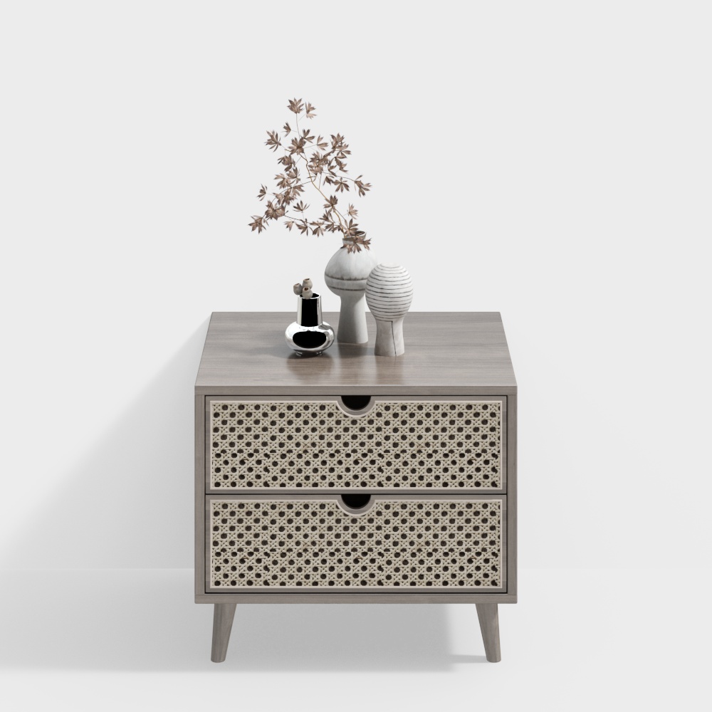 와비 사비 야간 협탁