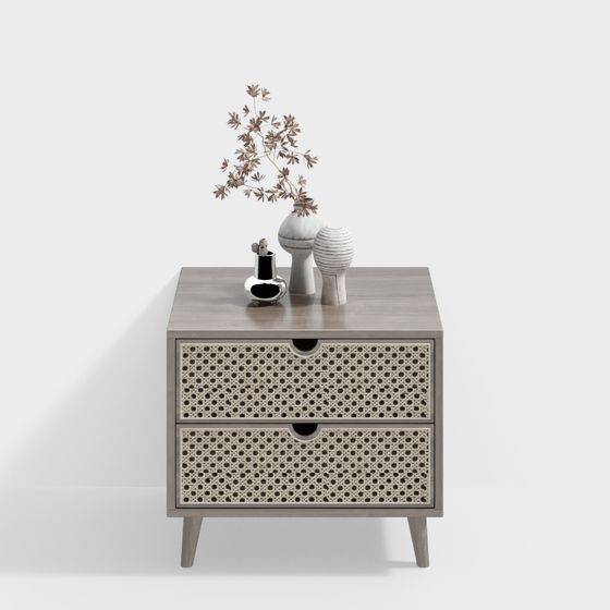 와비 사비 야간 협탁