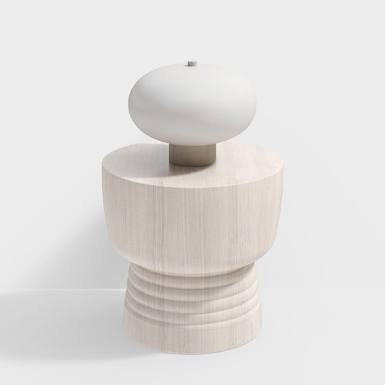 Balance Pillar Low-Poly High-Detail 3D model