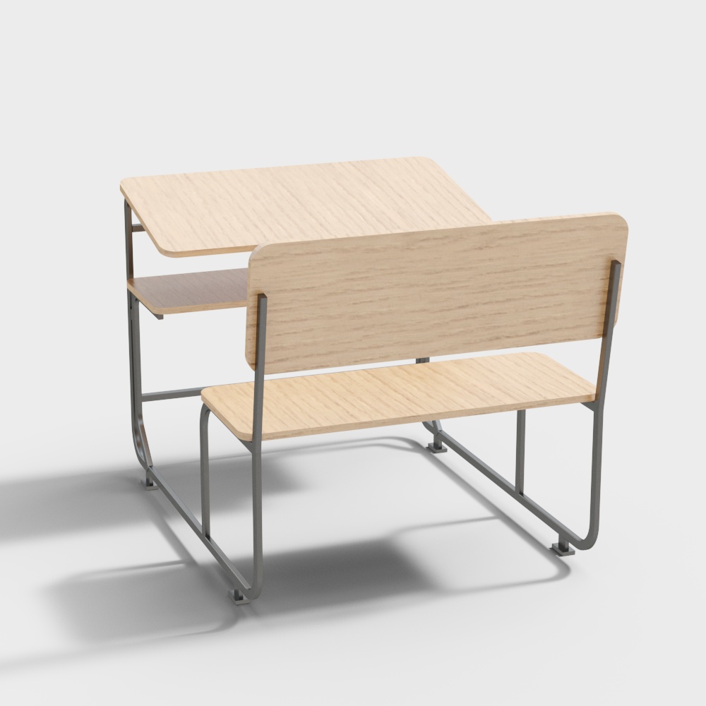 Modern classroom training desks and chairs