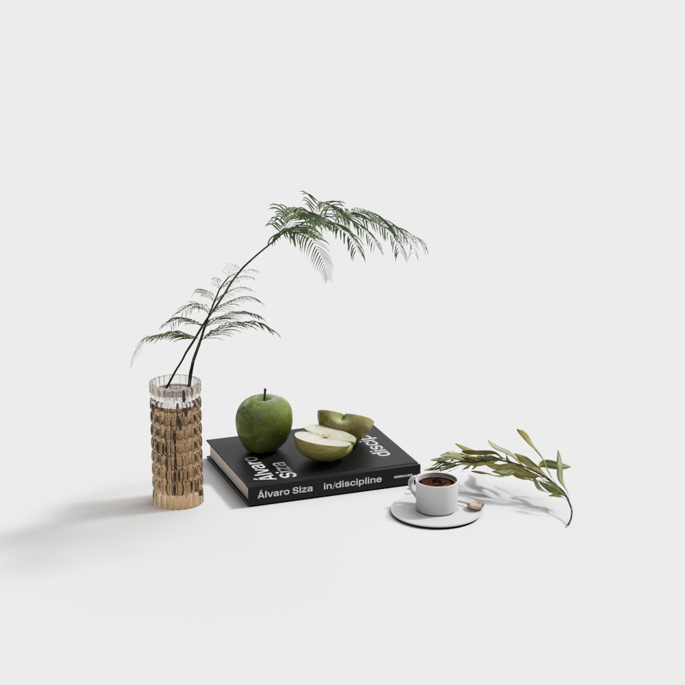Nature's Serenity Corner 3D model