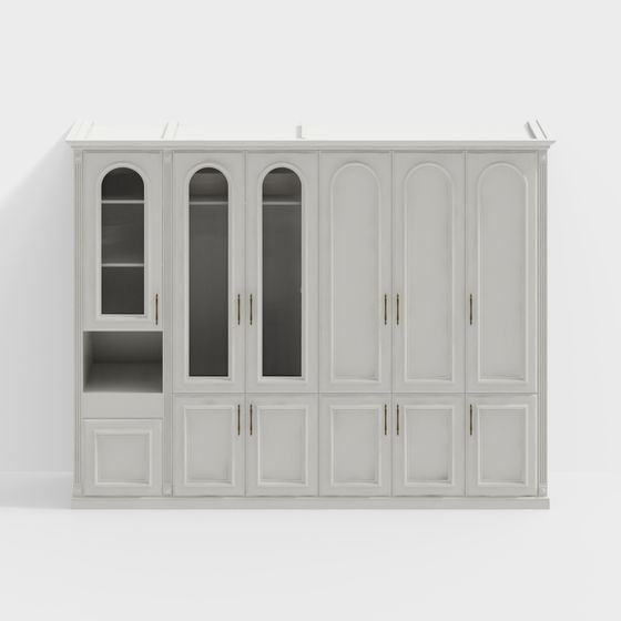 Classic Bookshelf 3D model
