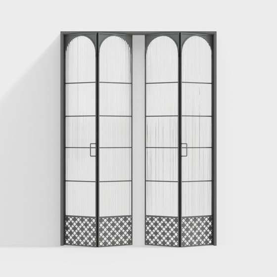 Elegant Low-Polygon Screen 3D model