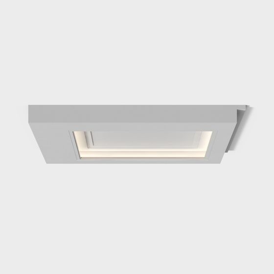 Stylish Embedded Light Fixture 3D model
