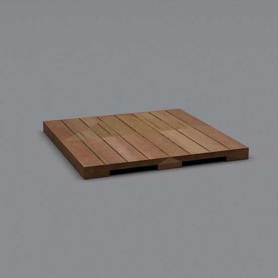 Pallet Wood 3D model for Creative Projects