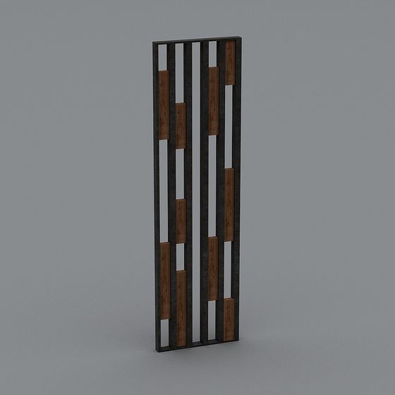 Industrial Style Partition 3D model