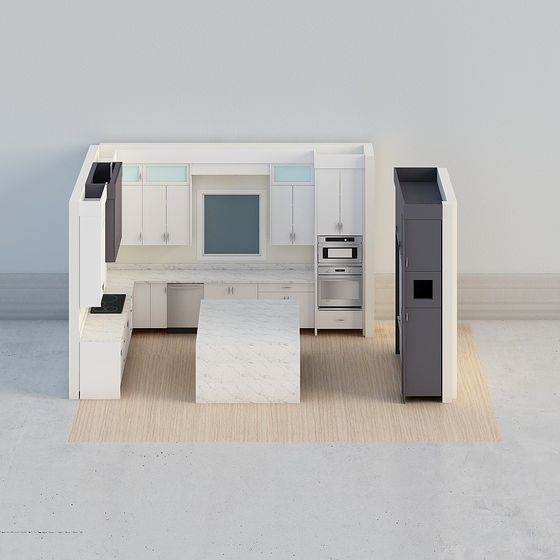 Urban Kitchen 3D model