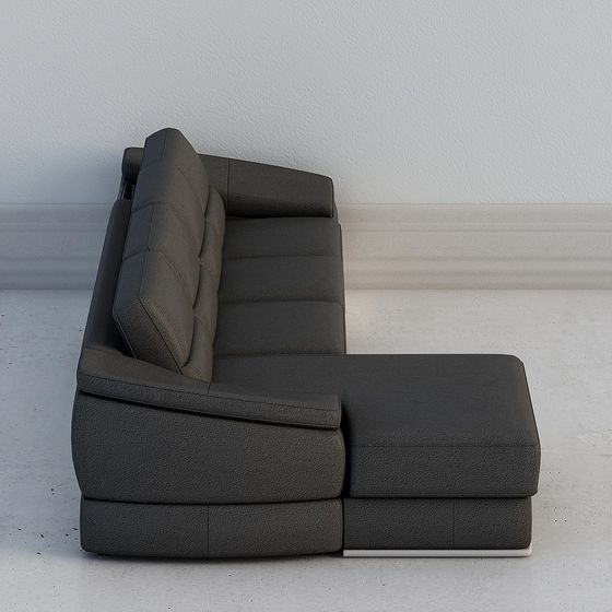 Urban Comfort 3D Sofa Model for Modern Interiors