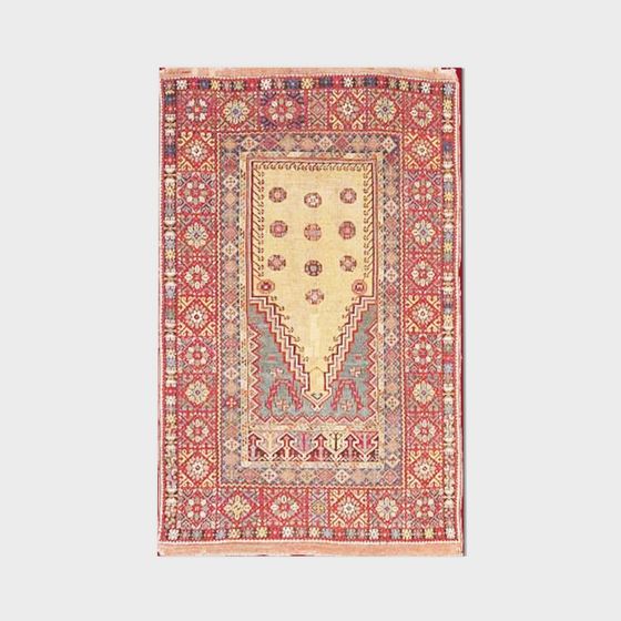 Vibrant Vintage Carpet 3D model