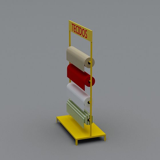 Tecidos Display Stand 3D model