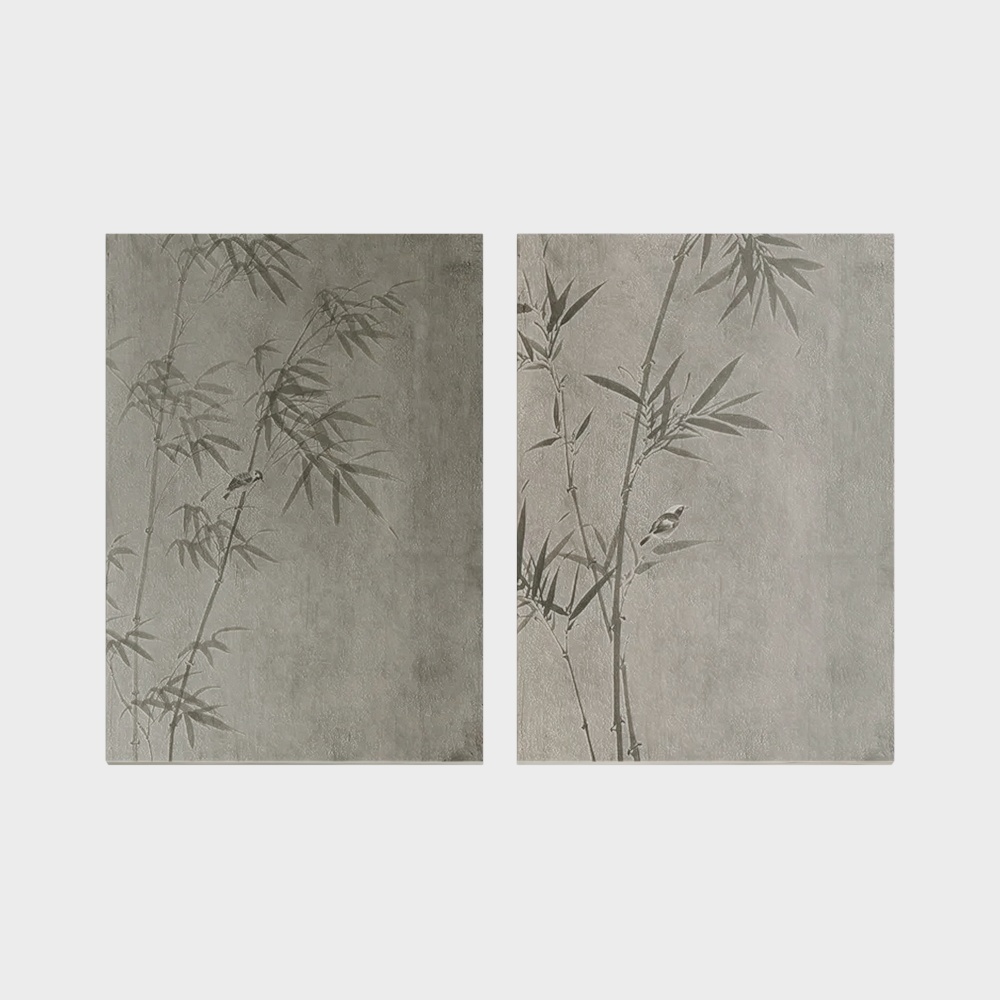 Dekoratives Wabi-Sabi Gemälde