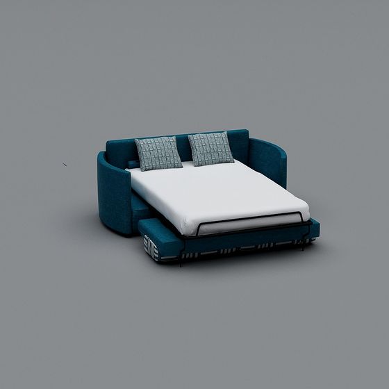 Urban Comfort Sofa Bed 3D model