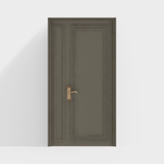 Vintage Door 3D model for Creative Projects
