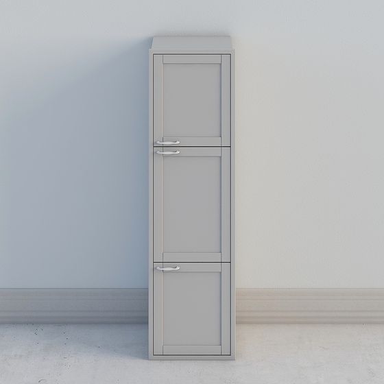 Urban Storage Cabinet 3D model