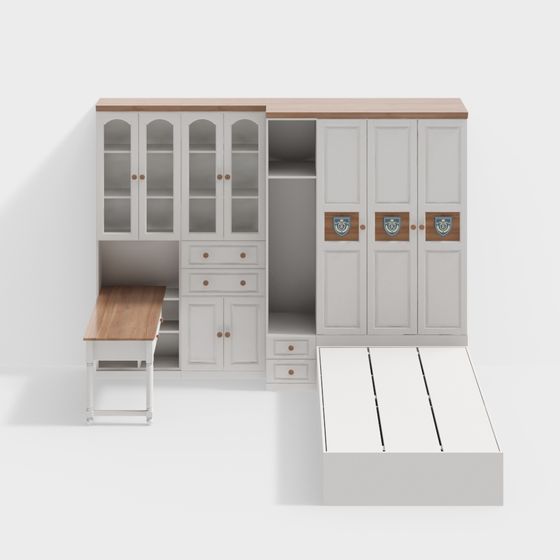 Campus Storage Locker 3D model