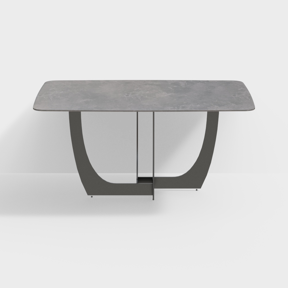 HA-1961-3-1 long dining table