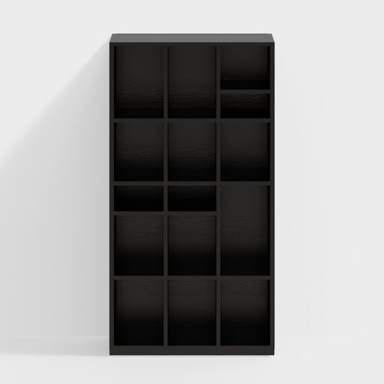 Urban Shelf 3D model - Modern Minimalist Design