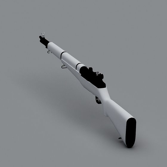 Classic Rifle 3D Model