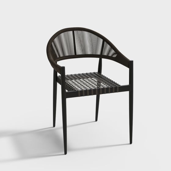 Woven Art Chair 3D model