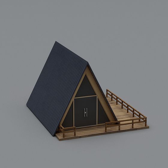 A-Frame Cabin 3D model
