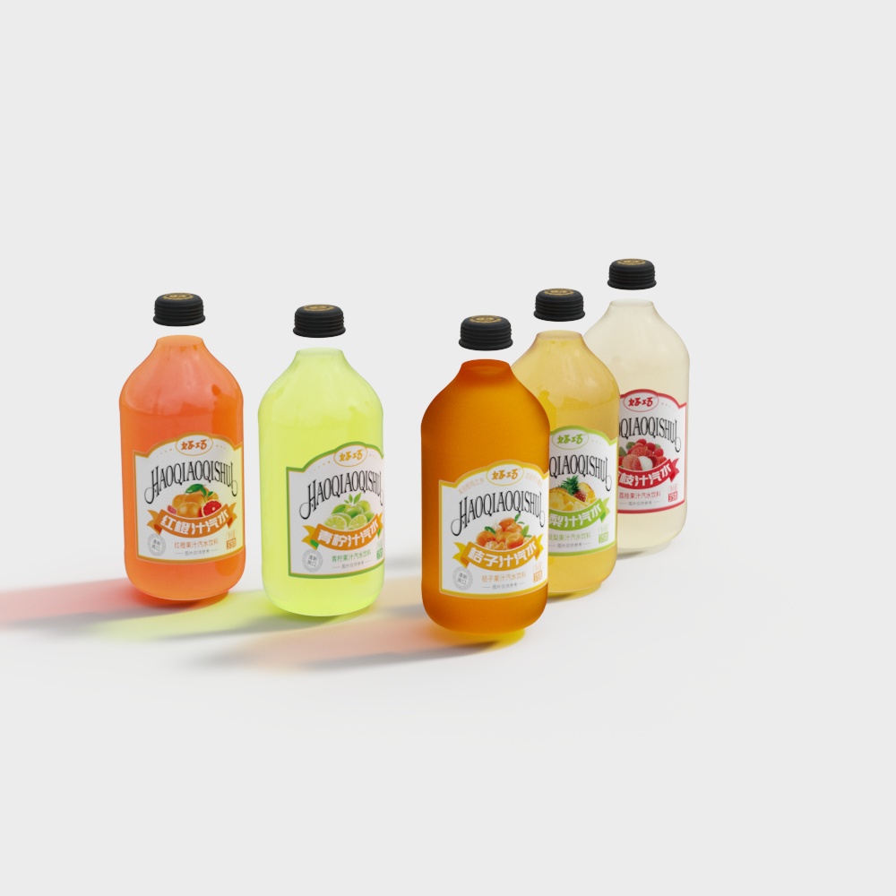 Mélange de boissons supermarché