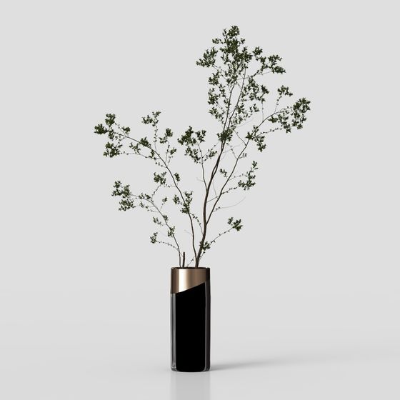 Branching Vase 3D model