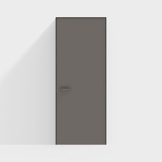 Minimalist Door 3D model for Creative Projects