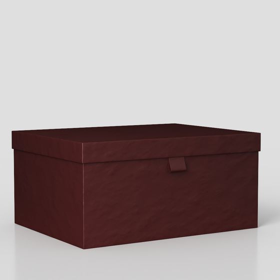 Vintage Storage Box 3D Model