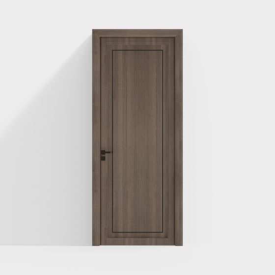Urban Door 3D model for Modern Aesthetics