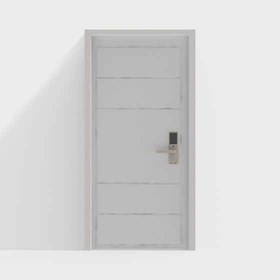 Urban Gate 3D model - Minimalist Design