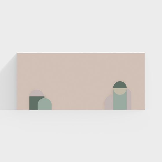 Stylish Abstract Arch 3D Model for Creative Designs