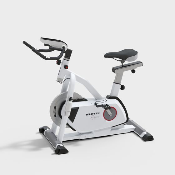 Dynamic Exercise Bike 3D Model for Creative Projects