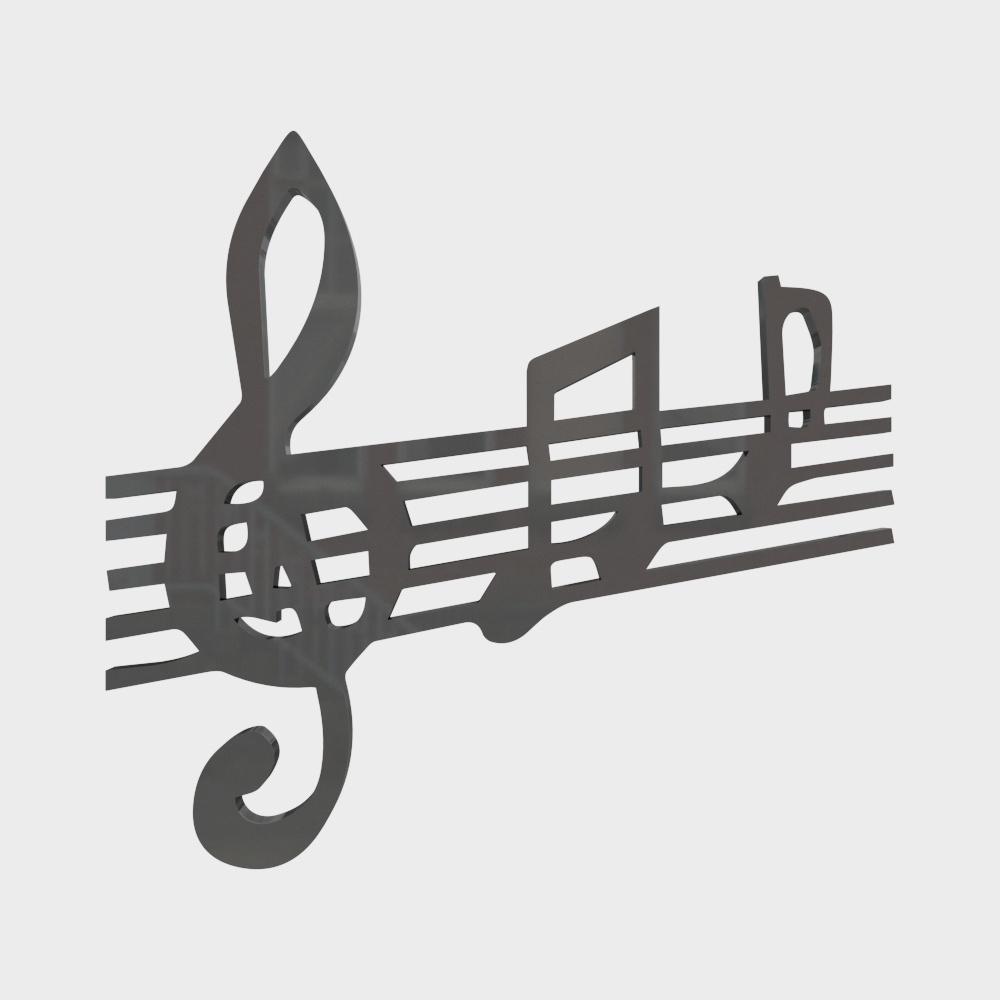 음악 교실 벽 장식